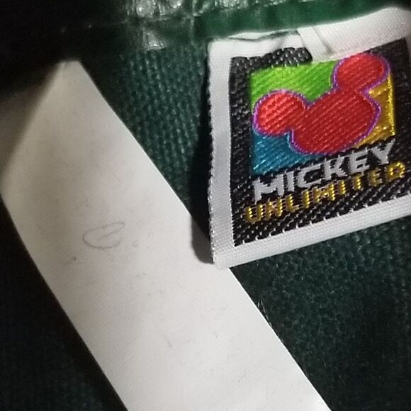 vintage Disney Mickey Unlimited mickey duffle green - Picture 4 of 12